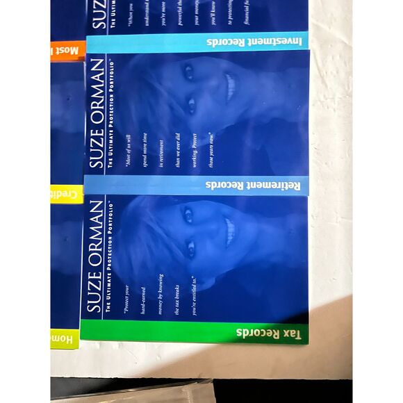 Suze Orman The Ultimate Protection Portfolio & Hard Storage Case Estate & Tax - Picture 7 of 14